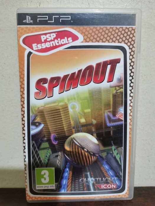 Spinout on PSP with Booklet