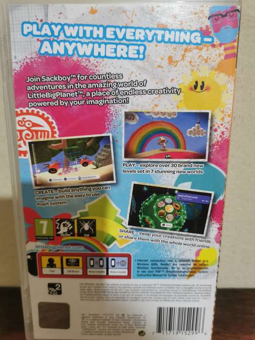 Little Big Planet on PSP with Booklet