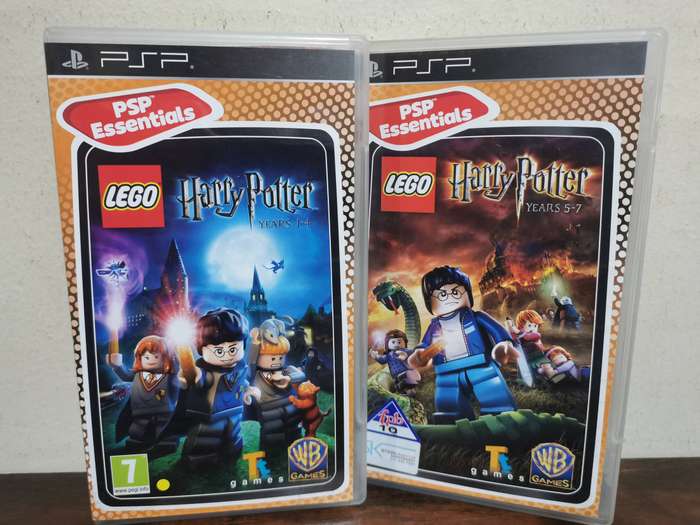 Complete Harry Potter Lego Years 1-7 on PSP with Booklets