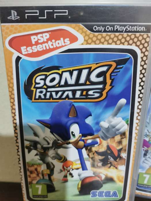 Sonic Rivals 1 AND 2 on PSP with Booklets