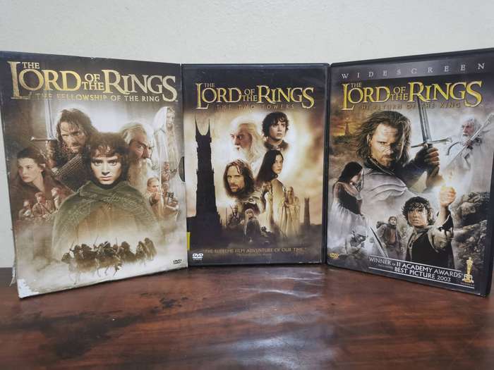 The Lord of the Rings Trilogy on DVD