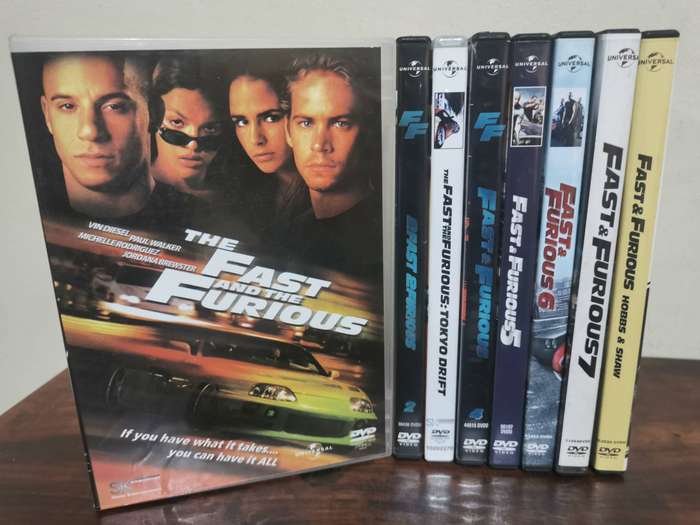 The Fast and The Furious Complete Collection on DVD