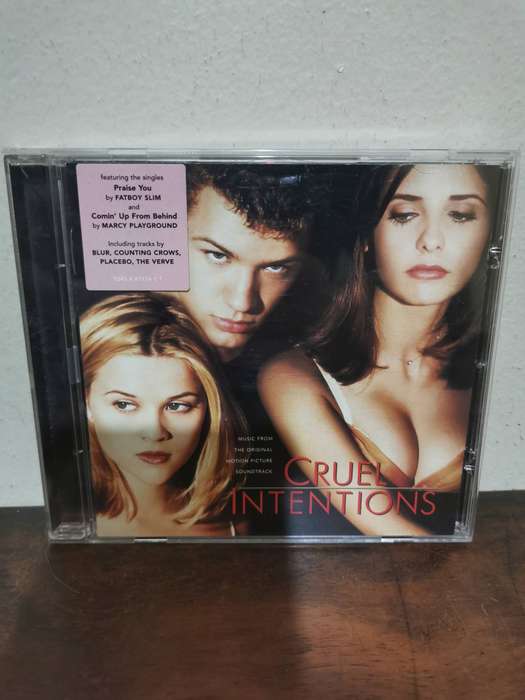 Cruel Intentions 1 and 2 on DVD includes Soundtrack CD