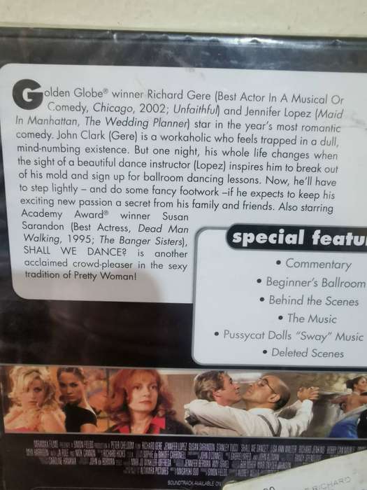 New and Sealed - Shall we Dance on DVD