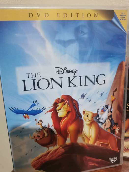 The Lion King 1, 2 and 3 on DVD