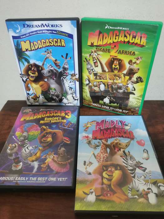 Madagascar Collection on DVD - Complete