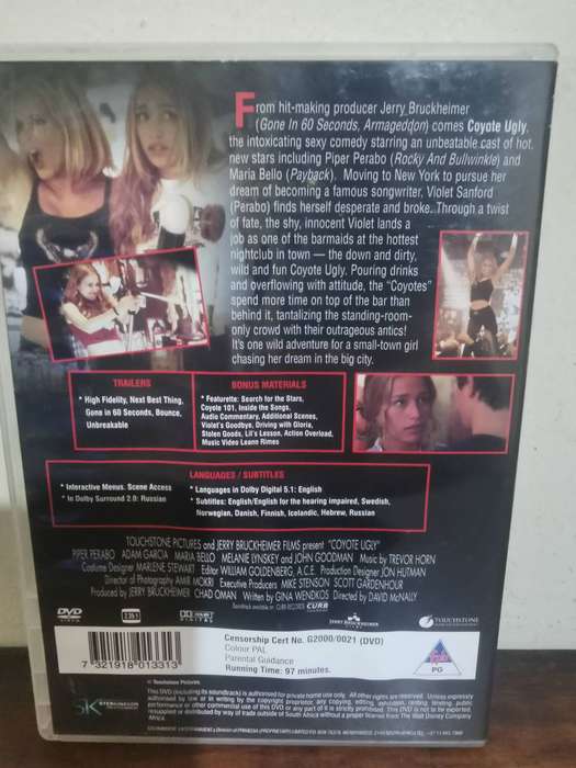 Coyote Ugly on DVD