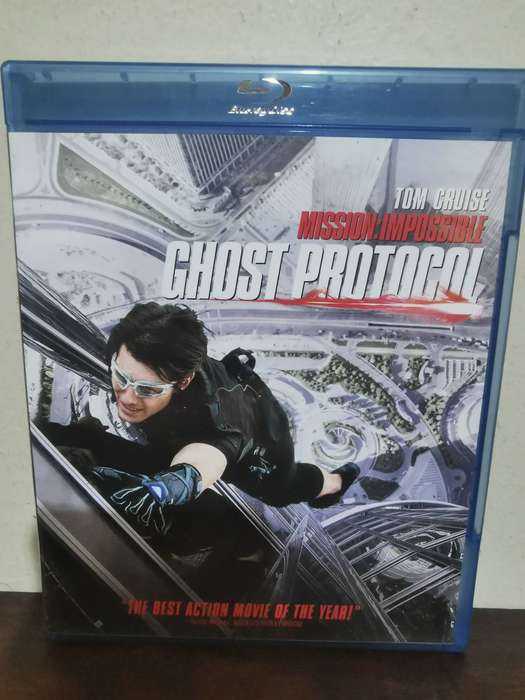 Mission Impossible, Ghost Protocol on Blu-ray