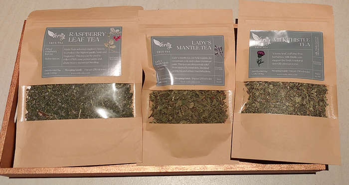 Verity Farm looseleaf herbal tea trio