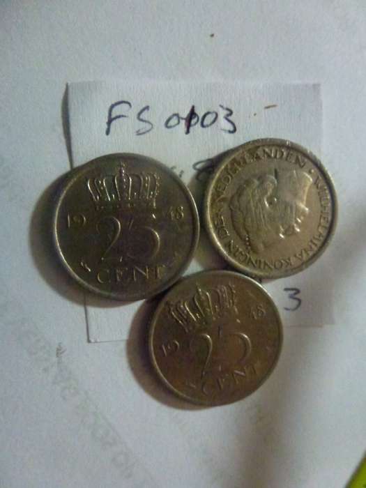 1948 Netherlands 25 cent