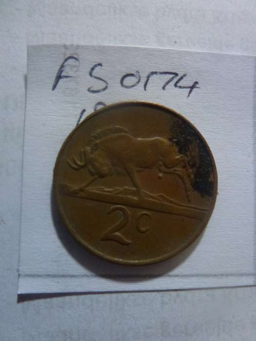 1983 Republic of South Africa 2 cent