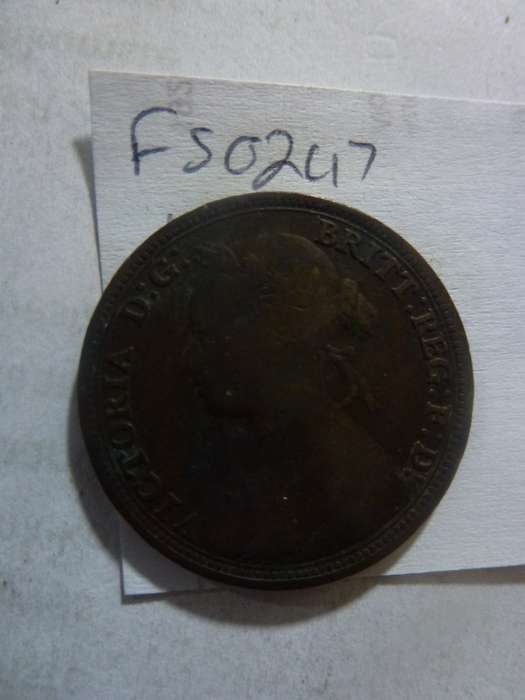 1880 Great Britain 1/2 penny