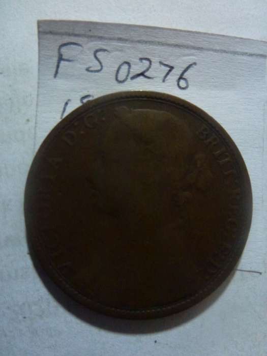 1876 Great Britain 1 penny