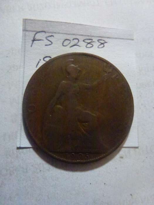 1908 Great Britain 1 penny