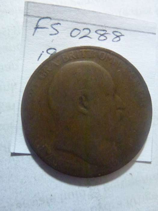 1908 Great Britain 1 penny