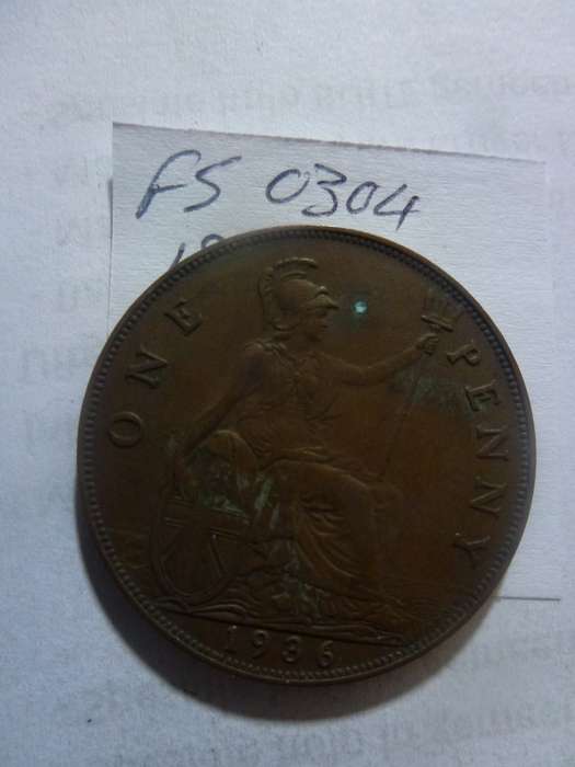 1936 Great Britain 1 penny