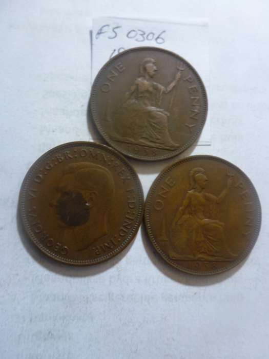 1938 Great Britain 1 penny