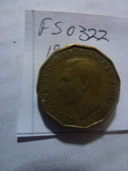1952 Great Britain 3 pence