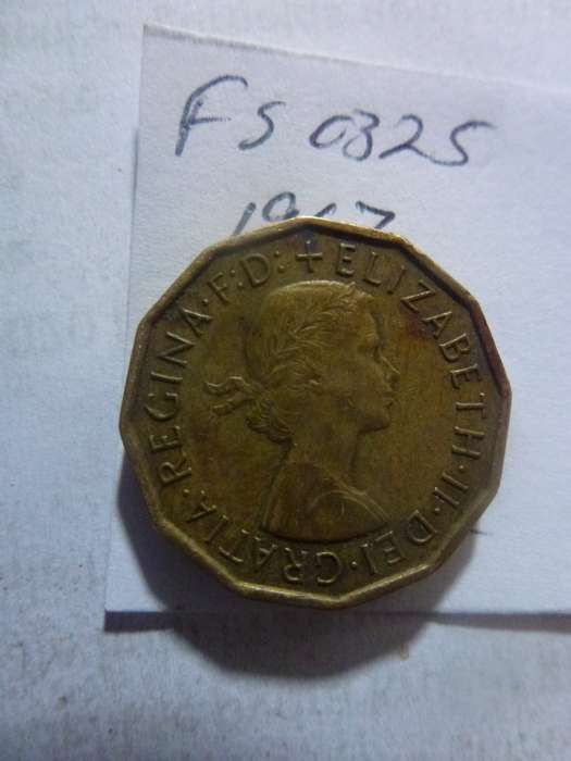 1967 Great Britain 3 pence