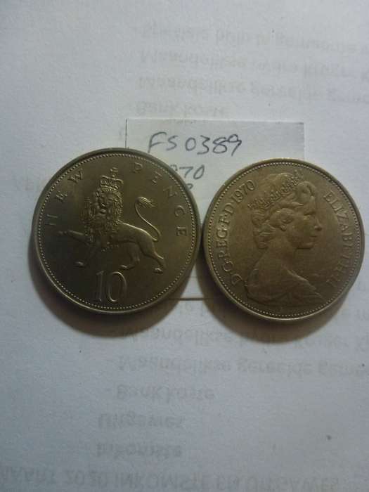 1970 Great Britain 10 new pence