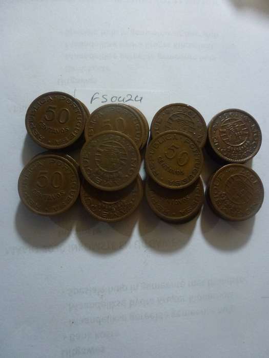 1957 Mozambique 50 centavos