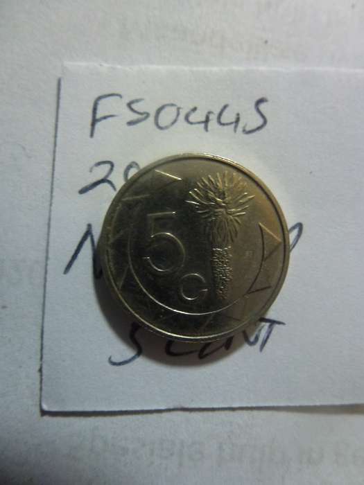 2002 Namibia 5 cent