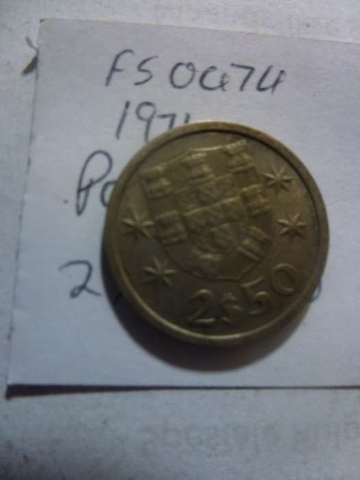 1971 Portugal 2 1/2 escudo