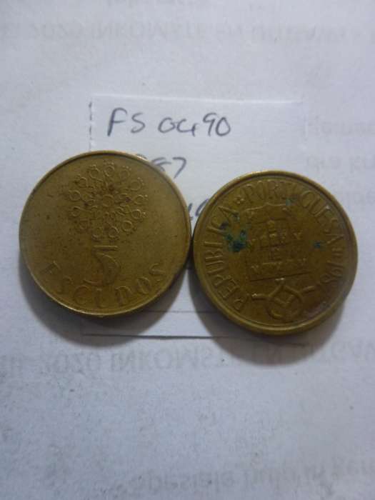 1987 Portugal 5 escudo