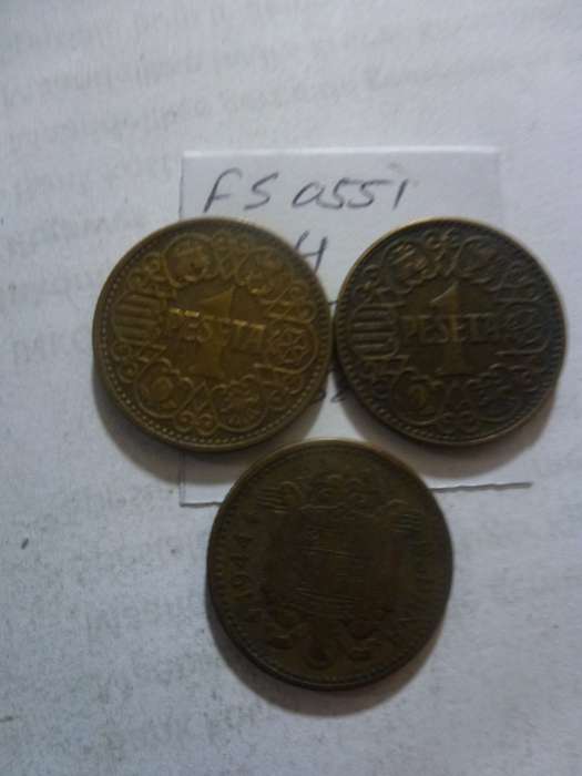 1944 Spain 1 peseta