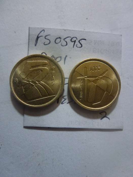 2001 Spain 5 peseta
