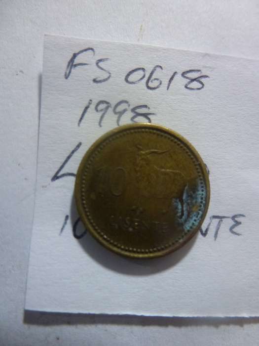 1998 Lesotho 10 lisente