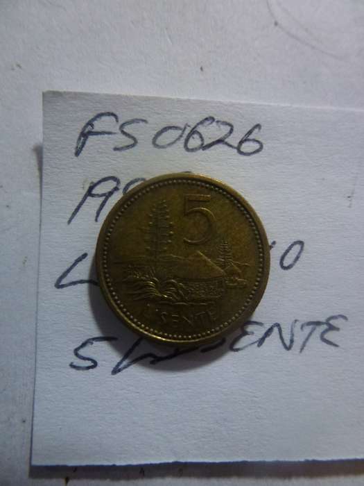 1998 Lesotho 5 lisente