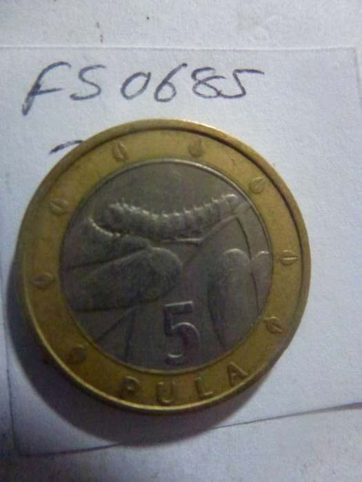 2007 Botswana 5 pula
