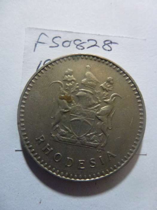 1977 Rhodesia 20 cent