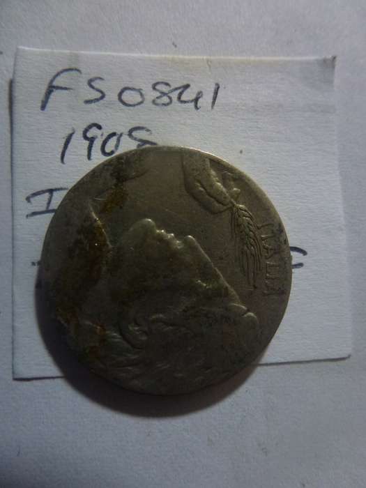 1908 Italy 20 centesimi