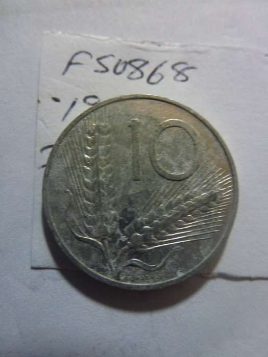1969 Italy 10 lira