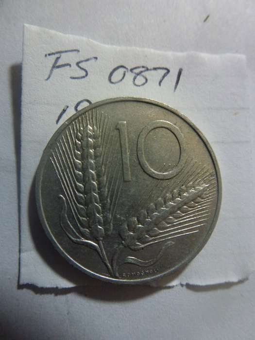 1980 Italy 10 lira