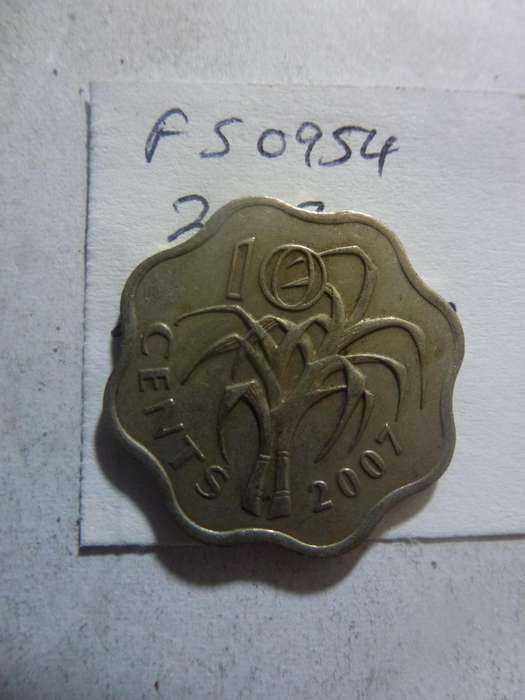 2007 Swaziland 10 cent