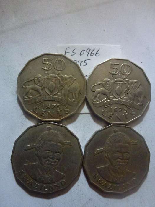 1975 Swaziland 50 cent