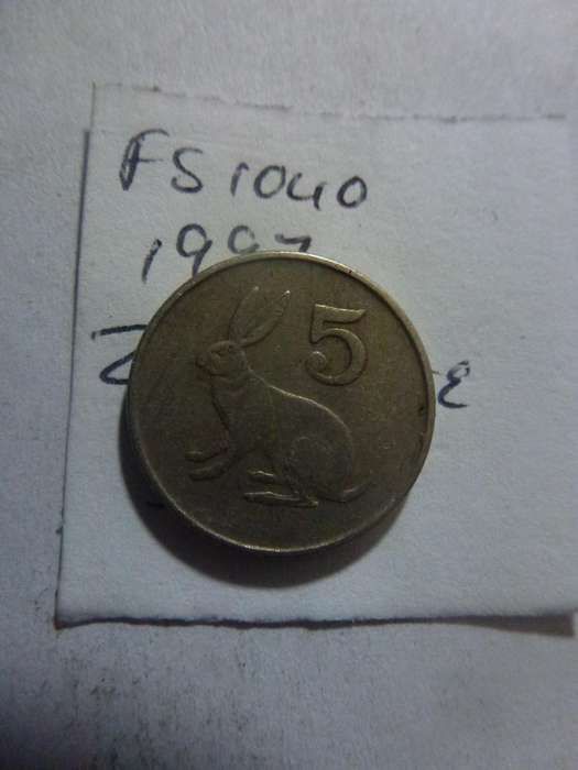 1997 Zimbabwe 5 cent
