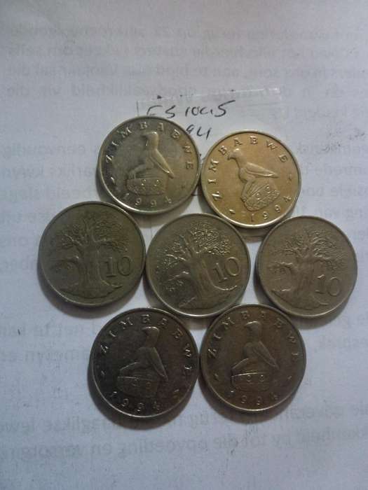 1994 Zimbabwe 10 cent