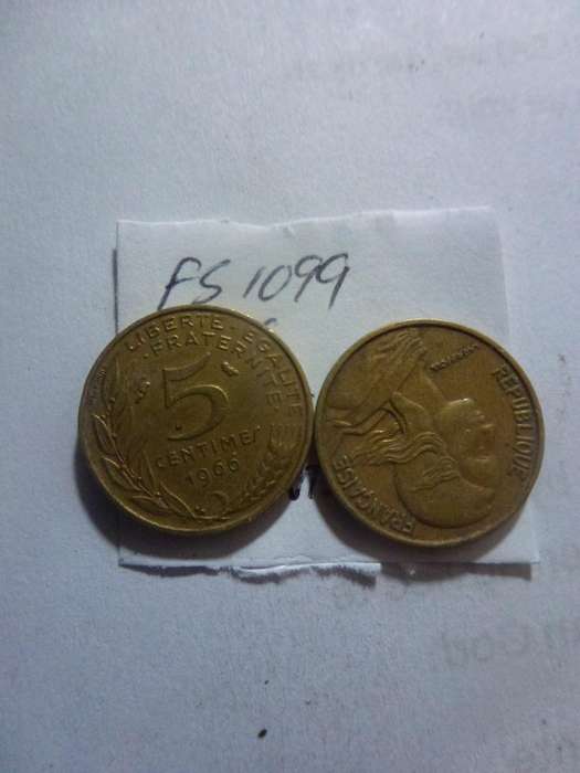 1966 France 5 centimes