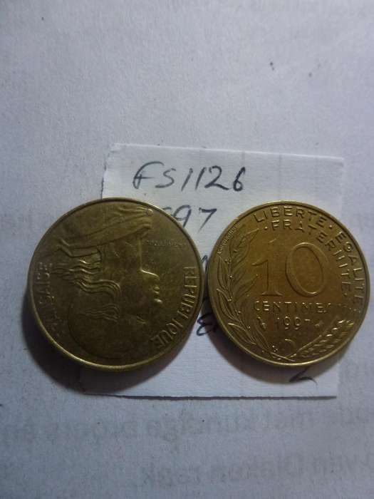 1997 France 10 centimes