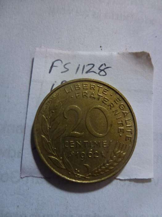 1962 France 20 centimes