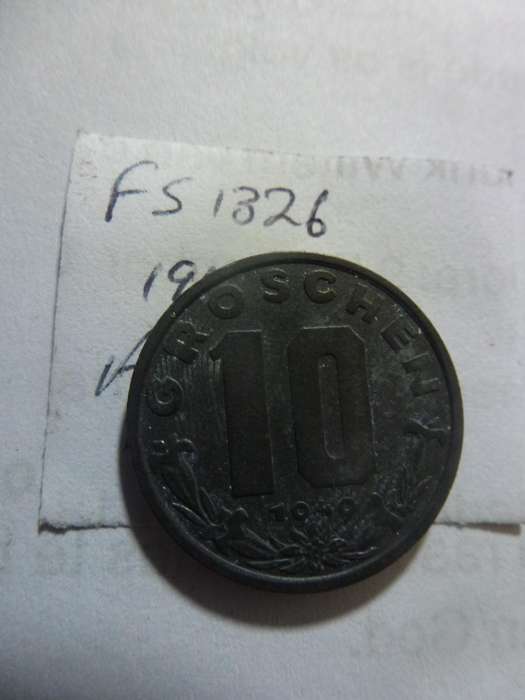 1949 Austria 10 groschen