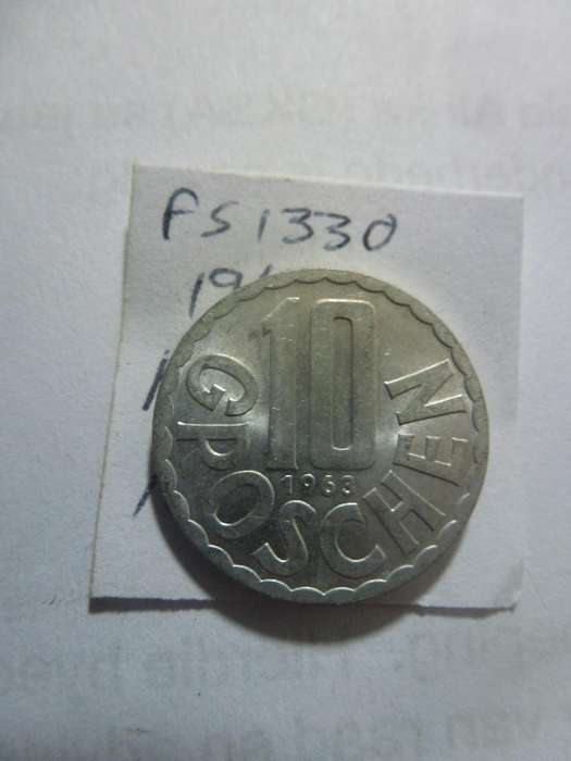1963 Austria 10 groschen