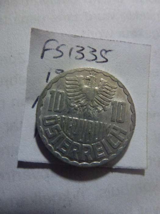 1971 Austria 10 groschen
