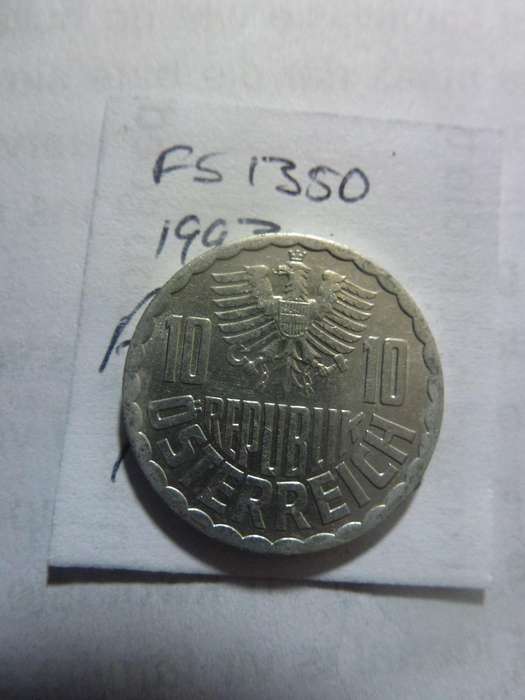 1993 Austria 10 groschen