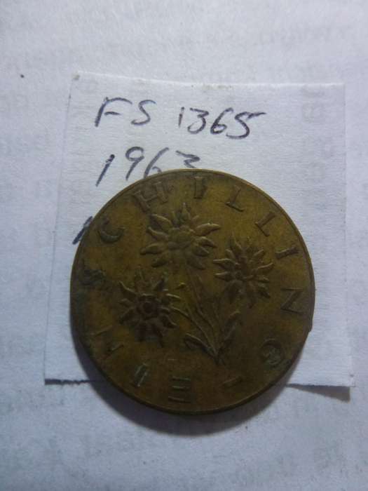 1963 Austria 1 schilling