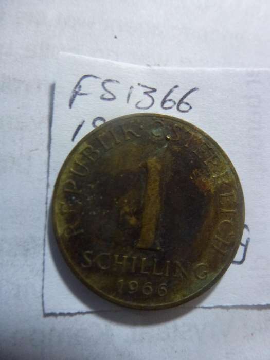 1966 Austria 1 schilling